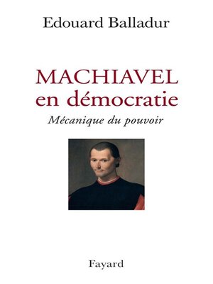 cover image of Machiavel en démocratie